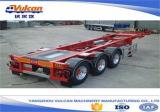 3 axle 40ft container skeletal trailer